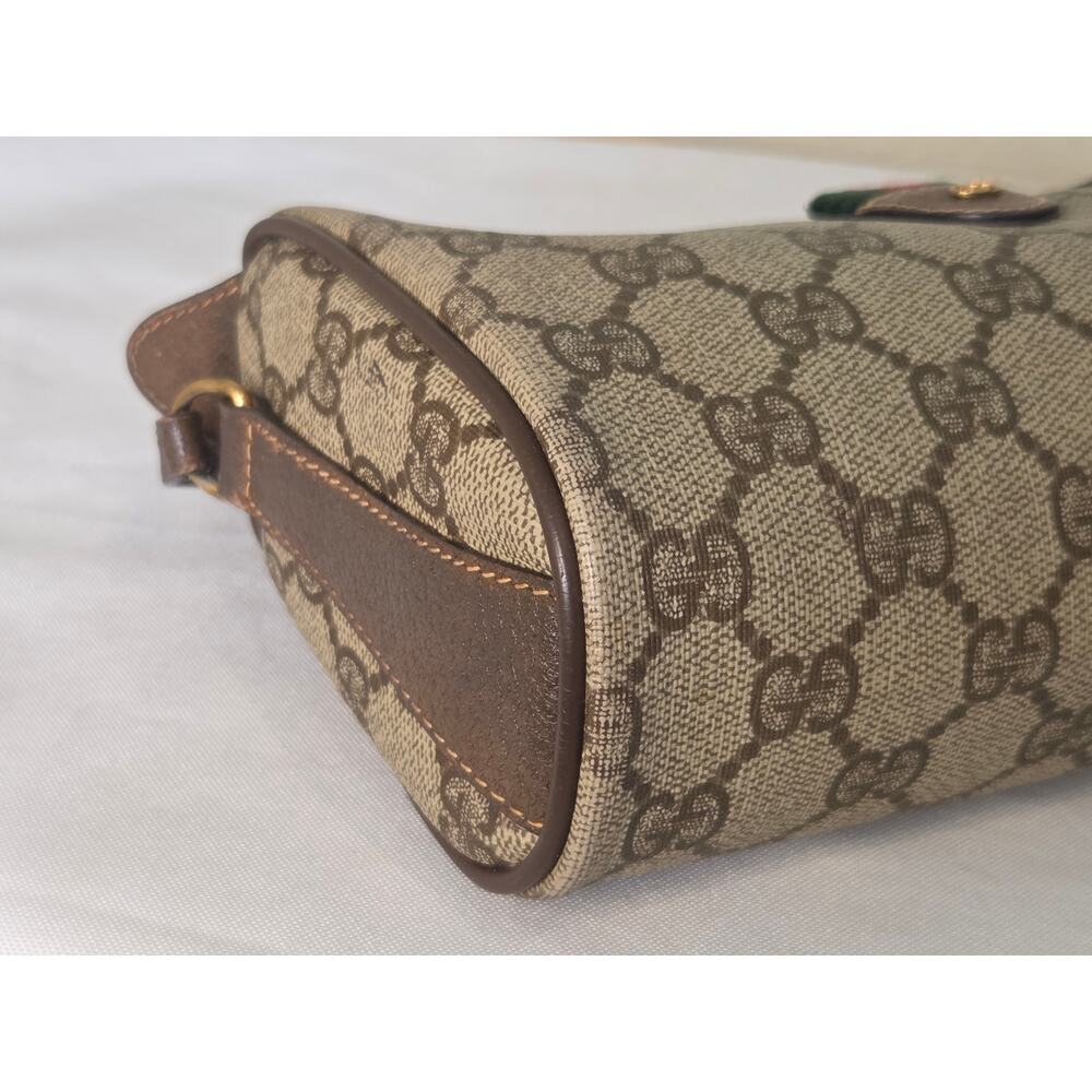 GG Supreme Web Stripe Crossbody Bag + Organizer Insert Ophidia Vintage - Picture 5 of 15